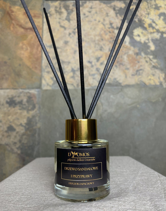 Dyfuzor z patyczkami "Drzewo sandałowe i przyprawy" 50 ml